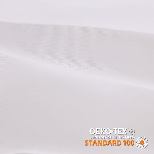 YIRDDEO Queen Comforter Set - Comforter Queen Size Sets with Ball Pom Fringe, Soft Bedding Set for All Seasons - 3 Pieces, 1 Comforter (90"x90") & 2 Pillow Shams (20"x26"), White YIRDDEO