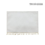 VIE DE AMAN Dog Crate Topper Wood for 48 42 36 24 inch Cages, Dog Crate Table Topper with Tassel Curtain, Rustic Style Dog Kennel Topper, Rustic Brown(Dog Crate Not Include) VIE DE AMAN