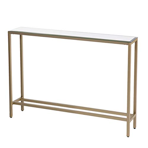SEI Furniture Southern Enterprises Darrin Narrow Console Table, 36" W, Metallic gold, AMZ7929MC SEI Furniture