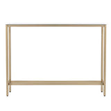 SEI Furniture Southern Enterprises Darrin Narrow Console Table, 36" W, Metallic gold, AMZ7929MC SEI Furniture