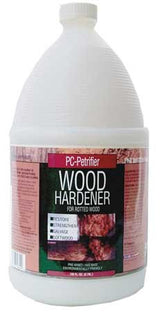 Wood Hardener, 1 gal, Milky White, Bottle PC PRODUCTS