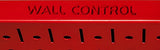 Wall Control 30-P-3232R Red Metal Pegboard Pack Wall Control