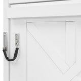 Queen Horizontal Murphy Bed with Storage Shelves,Wood Folding Hideaway Murphy Wall Bed with Storage Bookcase for Adults (A White) MERITLINE