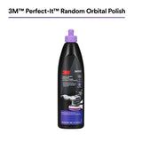 3M Perfect-It Random Orbital Polish, 34133, 1 Pint, Fast Cutting Polisher for Automotive Buffing & Polishing, High-Gloss Finish 3M
