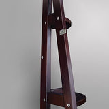 Casual Home Espresso 5-Shelf Corner Ladder Bookcase for Stylish Storage Casual Home