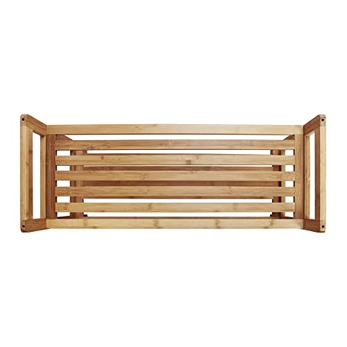 Oceanstar 2 Tier Bamboo Shoe Rack, Brown Oceanstar