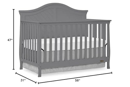 Dream On Me Kaylin 5-in-1 Convertible Crib in Greenguard Gold Certified