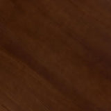 Walker Edison Scandinavian Slatted Wood Pedestal Base Dining Table, 48 Inch, Brown Walker Edison