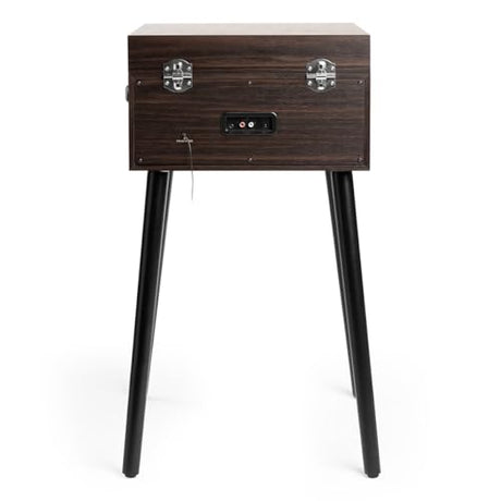 Victrola VTA-75-ESP Liberty 5-in-1 Turntable Music EntertainmentCenter with Bluetooth Wireless FM Radio USB Recorder Wood (Espresso) Victrola