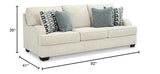 Signature Design by Ashley Valerano Casual Sofa for Living Room, Beige Signature Design by Ashley