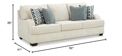 Signature Design by Ashley Valerano Casual Sofa for Living Room, Beige