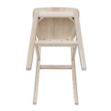 International Concepts 29-Inch Mission Stool, Unfinished IC International Concepts