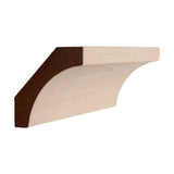 EWCR39 Cove Crown Moulding Trim, 3/4" x 2-5/8", Cherry, 94" Newmouldings