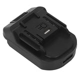 18V 20V Battery Adapter Converter with USB Interface for Electric Tool, ABS Battery Converter for Woodworking Power Tool Adapter Hilitand