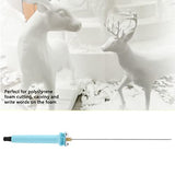 Hot Wire Foam Cutter, 30W 25cm Electric Hot Wire Cutter Foam Polystyrene Cutting Machine Hot Wire Knife Heat Cutting Engraving Pen for Creative Model Art Making, 100‑240V (US Plug) TOPINCN