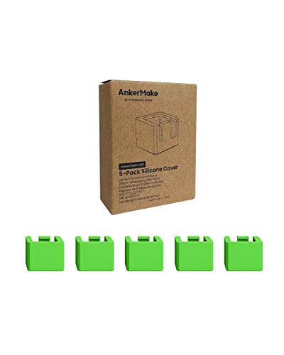 The AnkerMake M5 3D Printer Bundle Comes with 4kg of AnkerMake PLA+ Filament, Including a 2-Pack Each of Black and White, as Well as 5-Pack Silicone Cover, and a 10-Pack 0.4 Nozzle Kit - WoodArtSupply