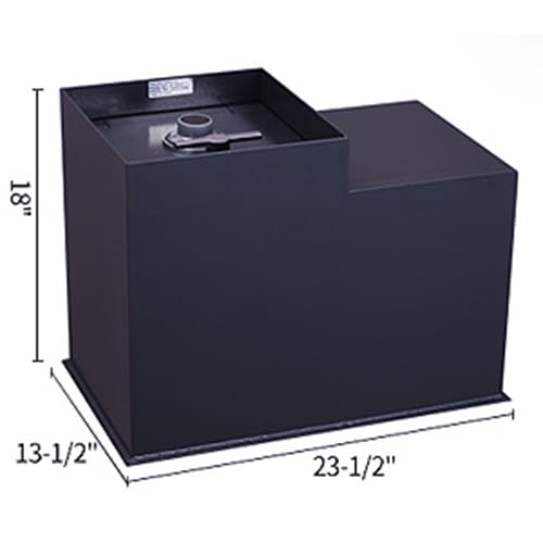Protex IF-3000C In-Ground Floor Safe – Extra Large In-Ground Security Safe with 1/2" Steel Door, 5 Locking Bolts, Anti-Theft Design Protex Safe Co.