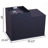 Protex IF-3000C In-Ground Floor Safe – Extra Large In-Ground Security Safe with 1/2" Steel Door, 5 Locking Bolts, Anti-Theft Design Protex Safe Co.