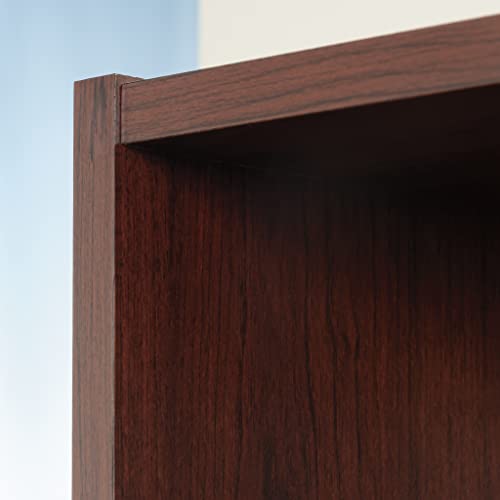 Sauder Beginnings 5-Shelf Bookcase in Brook Cherry Finish - WoodArtSupply