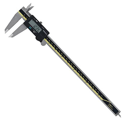 Mitutoyo 500-173 Digital Calipers, Battery Powered, Inch/Metric, for Inside, Outside, Depth and Step Measurements, Stainless Steel, 0"/0mm-12"/300mm Range, +/-0.0015"/0.04mm Accuracy, 0.0005" - WoodArtSupply