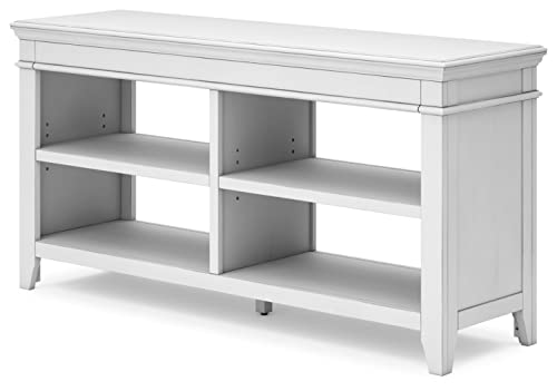 Kanwyn Classic White Credenza with Adjustable Shelves by Signature Design by Ashley - WoodArtSupply