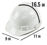 RK-HP14, Hard Hat Cap Style with 4 Point Ratchet Suspension, 1EA (White) RK SAFETY