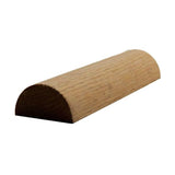 EWHR12 Half Round Moulding Trim, 11/16" x 1-3/8", Red Oak, 94" NewMouldings