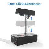 OMTech 30W Autofocus Fiber Laser Marking Machine with Lightburn, Fiber Laser Engraver for Metal Marking, 6" x 6" Workbed Fiber Laser Engraver Cutter with EzCad, 100,000 hr. Life,Metal Etching Machine OMTech