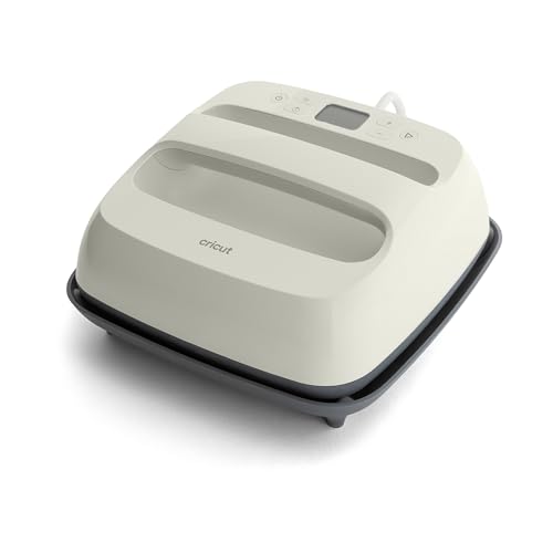 Cricut EasyPress® SE – 9 in x 9 in Heat Press - Heat Transfer Machine for T-Shirts, Tote Bags, Baby Clothes, Decor, & More - Easy to Use - Taupe Cricut