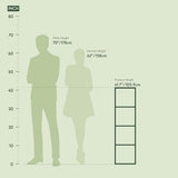 Furinno PASIR Book Shelf, 4-Tier Modern Bookshelf, Open Shelves Bookcase 9 x 12 x 42, for Living Room, Bedroom, Home Office, White Furinno