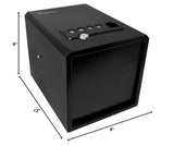 Stealth Biometric Handgun Hanger Safe Quick Access Pistol Security Box CA DOJ Approved Stealth