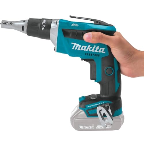 Makita XSF04Z 18V LXT Lithium-Ion Brushless Cordless 2, 500 Rpm Drywall Screwdriver, Tool Only