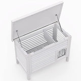 GDLF Outdoor Cat House Solid Wood Feral Cat Shelter with Waterproof Roof & Special Full Ventilation Design Keeps Multiple Cats Cool for Hot Summers 31.9" Lx18.9 Wx23.6 H GDLF