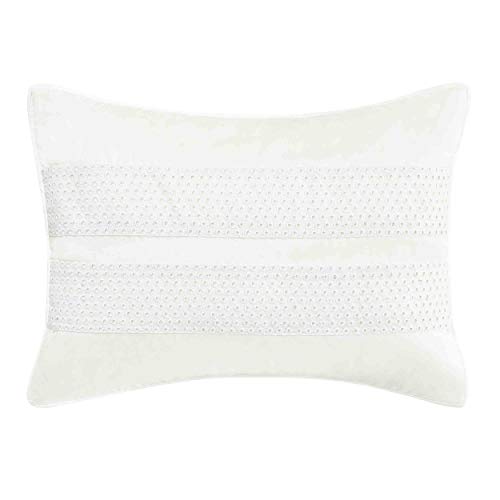 Laura Ashley - King Comforter, Soft Reversible Bedding Set, Includes Matching Shams with Bonus Euro Shams & Throw Pillows, Farmhouse Home Decor (Nora Blue, King) Laura Ashley