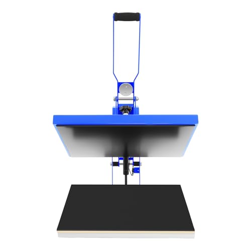 Heat Press Machine 16x20, 1600W Auto Open Clamshell T-Shirt Printing Press, Commercial Hot Transfer Machine with 0-400°F Digital Control for T-Shirts, Clothing, Bags, Mouse Pads DNYSYSJ