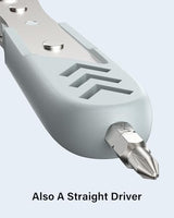 AXTH 17in1 Right Angle Ratcheting Screwdriver Set, [Bearing Steel] 36-Tooth Mini Ratchet Wrench, Men Gifts, Low Profile Ratchet Screwdriver, Magnetic Offset Screwdriver Repair Tool AXTH