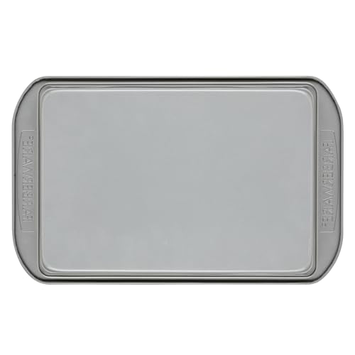 Farberware Nonstick Bakeware Baking Pan With Lid / Nonstick Cake Pan With Lid, Rectangle - 9 Inch x 13 Inch, Gray Farberware