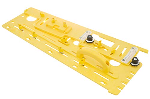 MICROJIG GRR-RIPPER TJ-5000 Microdial Tapering Jig For Table Saws, Yellow - WoodArtSupply