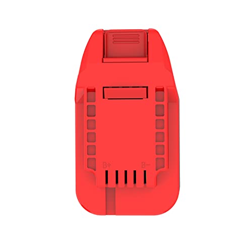 Adapter Fits Ba uer 20v Cordless Tools for Milwaukee M18 RED (NOT V18) Slider Lithium Batteries - Adapter Only LQ-18RY