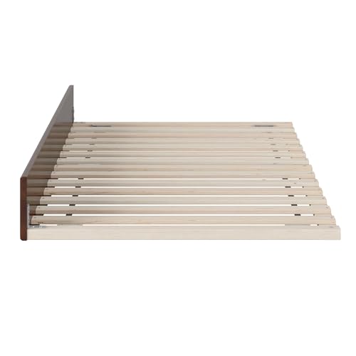 AFI, Mid-Century Modern Trundle Bed, Twin XL, Walnut AFI