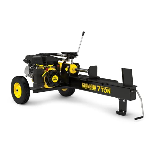 Champion Power Equipment 90720 Champion 7-Ton Compact Horizontal Gas Log Splitter with Auto Return, Black Champion Power Equipment
