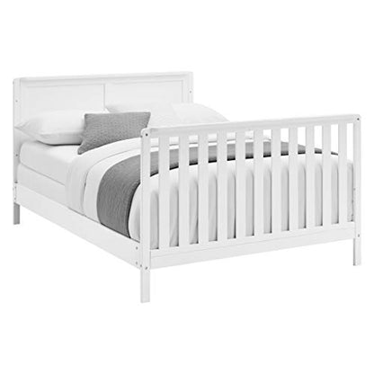 Delta Children Hartley 6-in-1 Convertible Crib, Bianca White