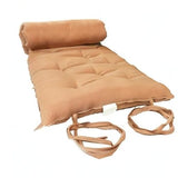D&D Futon Furniture Queen Size Peach Traditional Japanese Floor Futon Mattresses, Cotton Batting/Foam/Polyester Batting, Rollnig Sleeper Mats, Yoga, Meditaion 80 x 60 x 3 D&D Futon Furniture