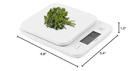 Ozeri Garden and Kitchen Scale II, with 0.1 g (0.005 oz) 420® Variable Graduation Technology® Ozeri
