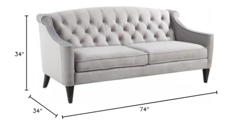 Jennifer Taylor Home Isobella 74" Upholstered Button Tufted Sofa Jennifer Taylor Home