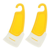 3D Printer Spatula, 2Pcs Silicone Spatula for 3D Printing Resin Removal, Resin Spatula Tools, Professional 3D Printer Tools Accessories, 3D Printer Accessories for Model Stripping Safety, Yellow Aiyorse