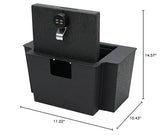 Center Console Safe Vault - KEREN Console Gun Safe Box Compatible with Chevy Silverado 1500 2023-2025, GMC Sierra 1500 2023-2025 and GMC 2500 2023-2025, 4-Digit Combination Lock KEREN