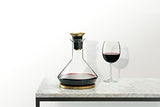 RBT Decanter with Wood Coaster and Micro-Perforated Aerator,Clear RBT