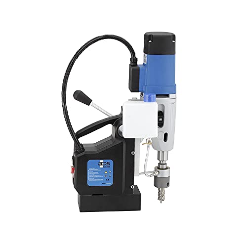 C.S. Unitec MABasic 450 Portable Magnetic Drill Press | 1150W 2-Speed Benchtop Power Drill Machine w/up to 1-3/4" Diameter & 6-1/3" Depth of Cut | Oil Bottle Included - WoodArtSupply