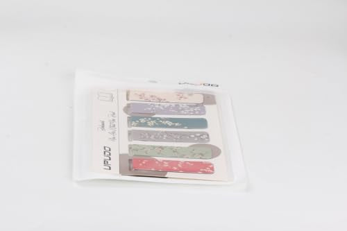 UpUDo 12 Pack Magnetic Bookmark, Book Marker Clip for Teachers, Students, Book Lovers, Printing on 2 Side UpUDo